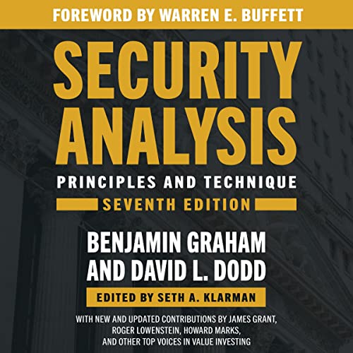Security Analysis, Seventh Edition: Principles and Technique