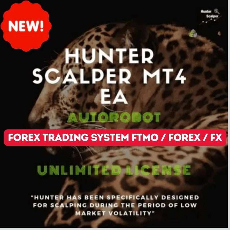 Hunter Scalper EA Robot System Forex Trading System FTMO / Forex / FX