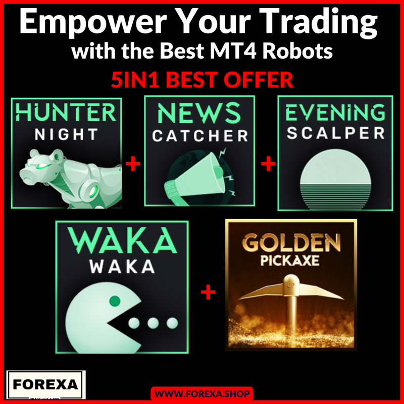 Empower Your Trading with the Best MT4 and Robots 5IN1 COMBO PACK