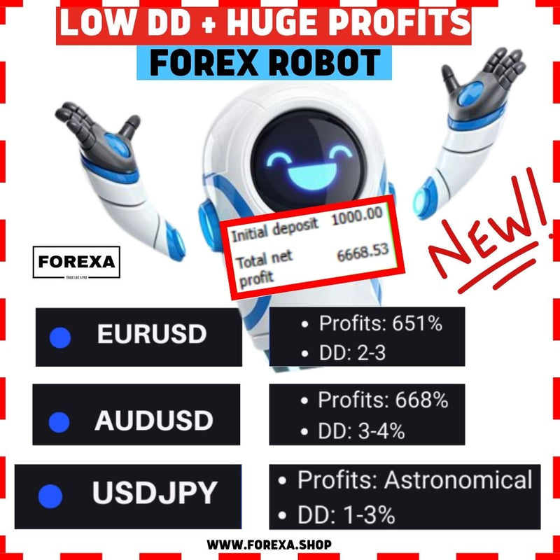 VERY LOW DD + HUGE PROFITS Forex robot Mt4 Expert Advisor Trading Robot 2023 - forexa robot