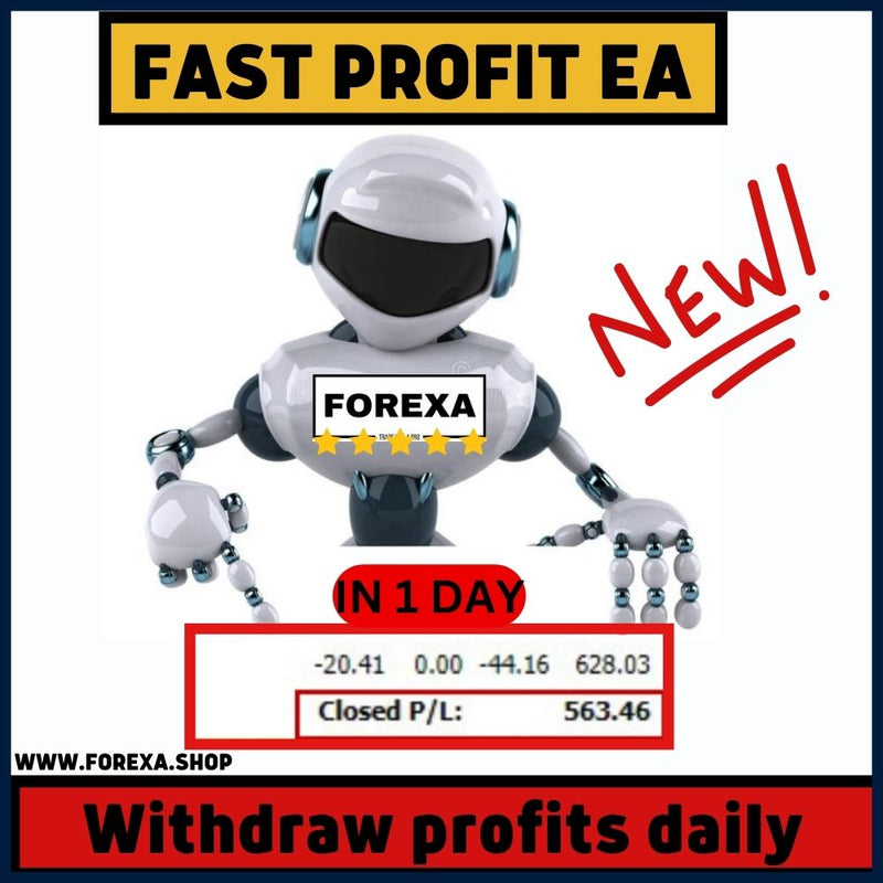 FAST PROFIT robot  Mt4 Expert Advisor -Real Acc Results-Daily Withdrawal