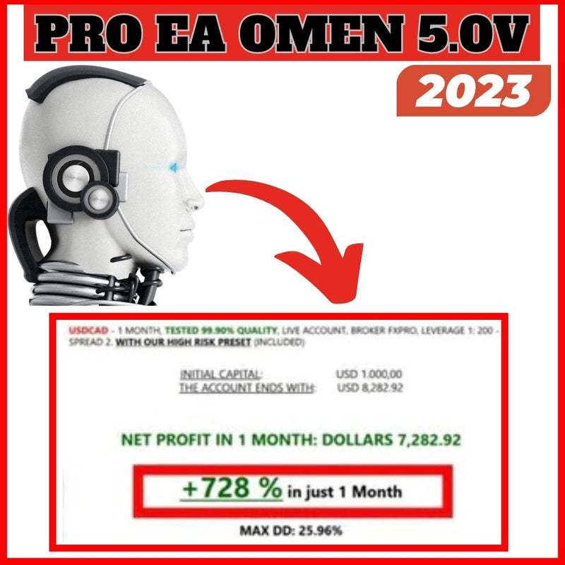 OMEN 5.0V Pro EA LAST UPDATE 2023 - forexa robot
