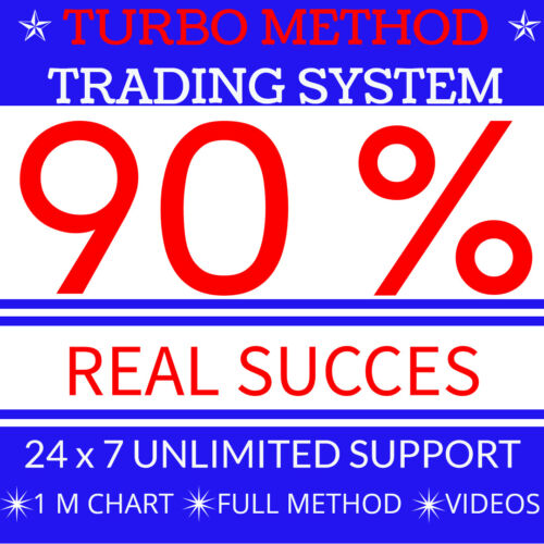 90% SUCCES RATE- 1M Turbo Method Binary Trading System Strategy MT4 Indicator - forexa robot
