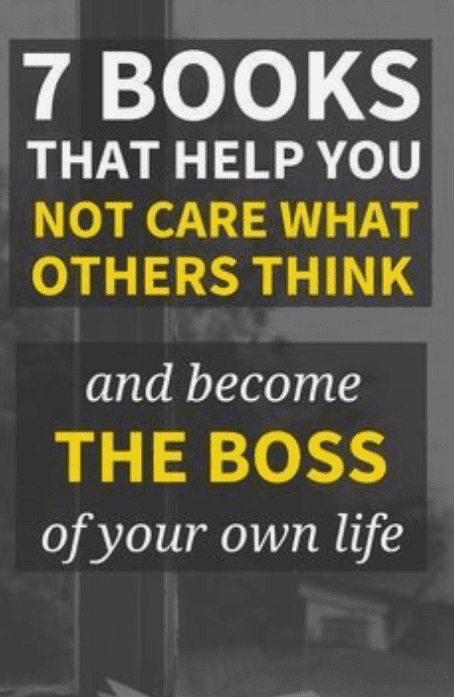 7 Books about not caring what others think - forexa robot